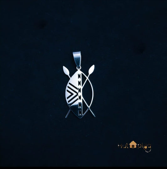 MAASAI SHIELD SILVER